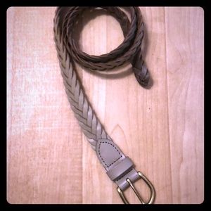 JCREW braided leather belt